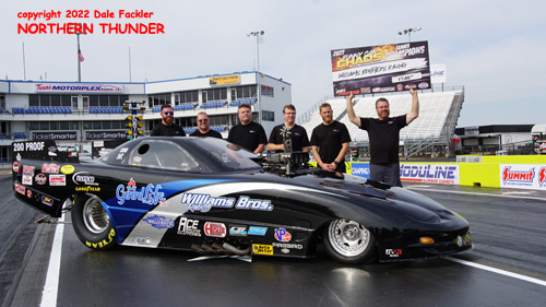 Williams Bros. Racing team and car